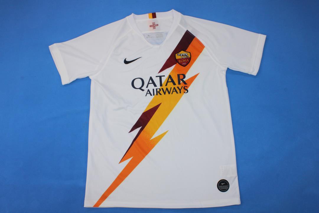 AAA Quality Roma 19/20 Away White Soccer Jersey